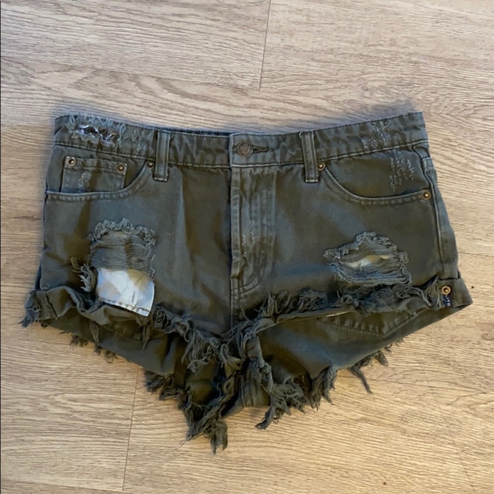 Jean shorts
